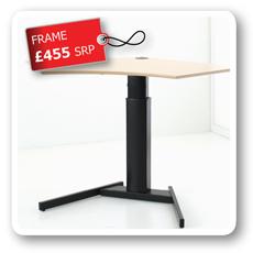 Height adjustable desk: 501-19 Basic