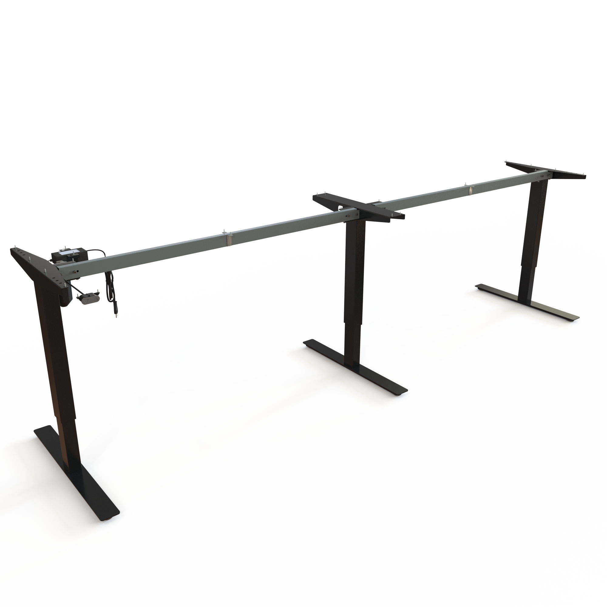 Electric Desk Frame | Width 302 cm | Black 