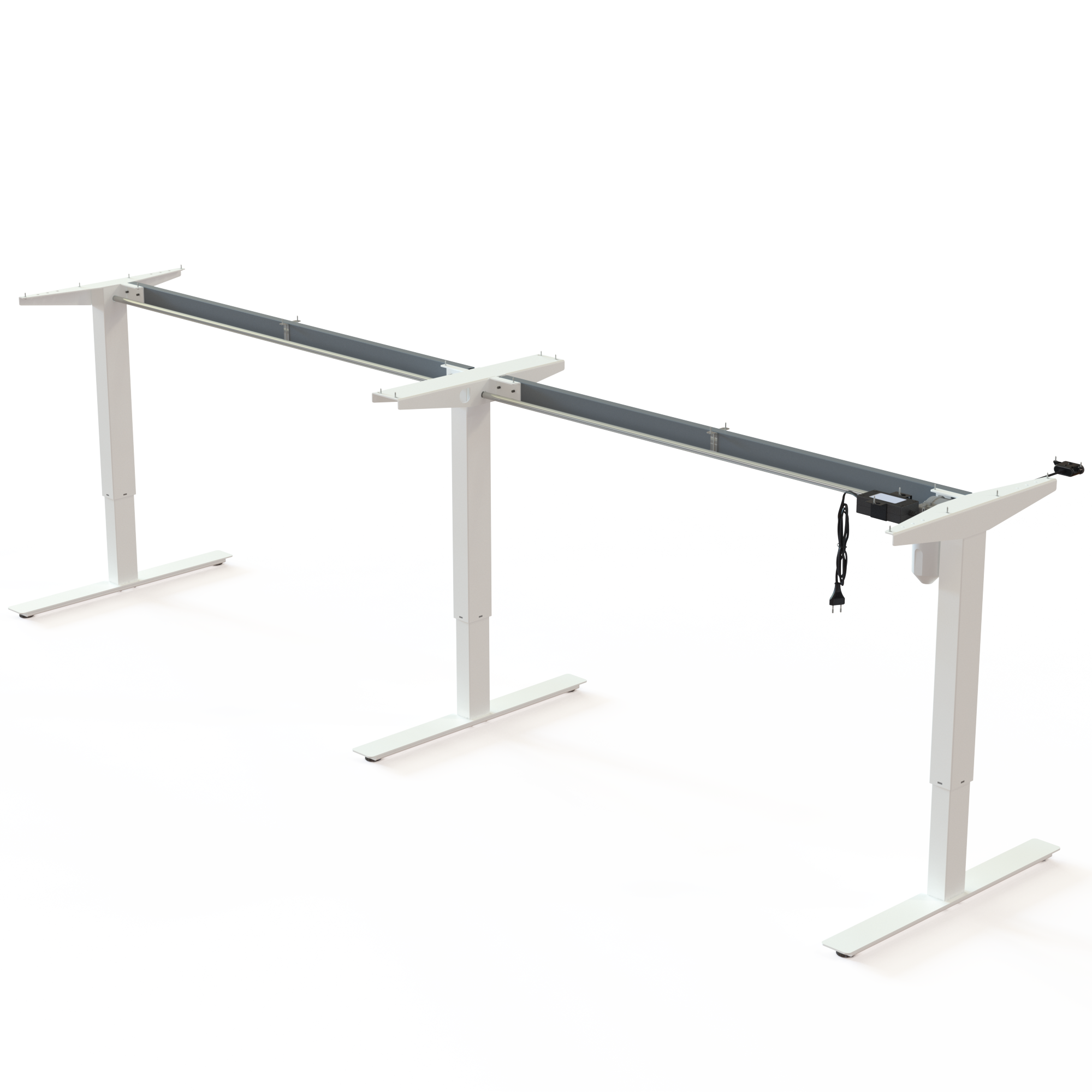 Electric Desk Frame | Width 302 cm | White