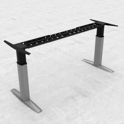 Electric Desk Frame | Width 200 cm | Silver
