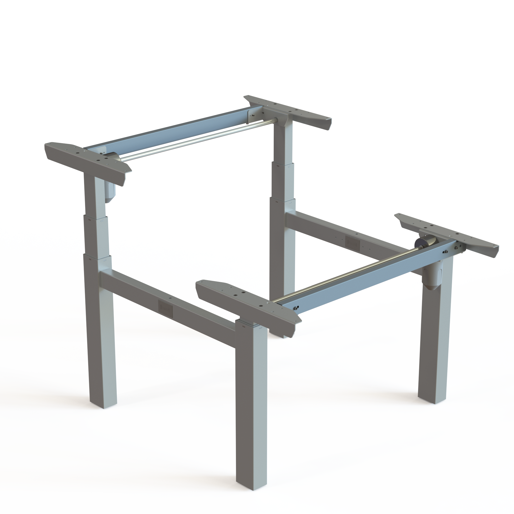 Electric Desk Frame | Width 092 cm | Silver