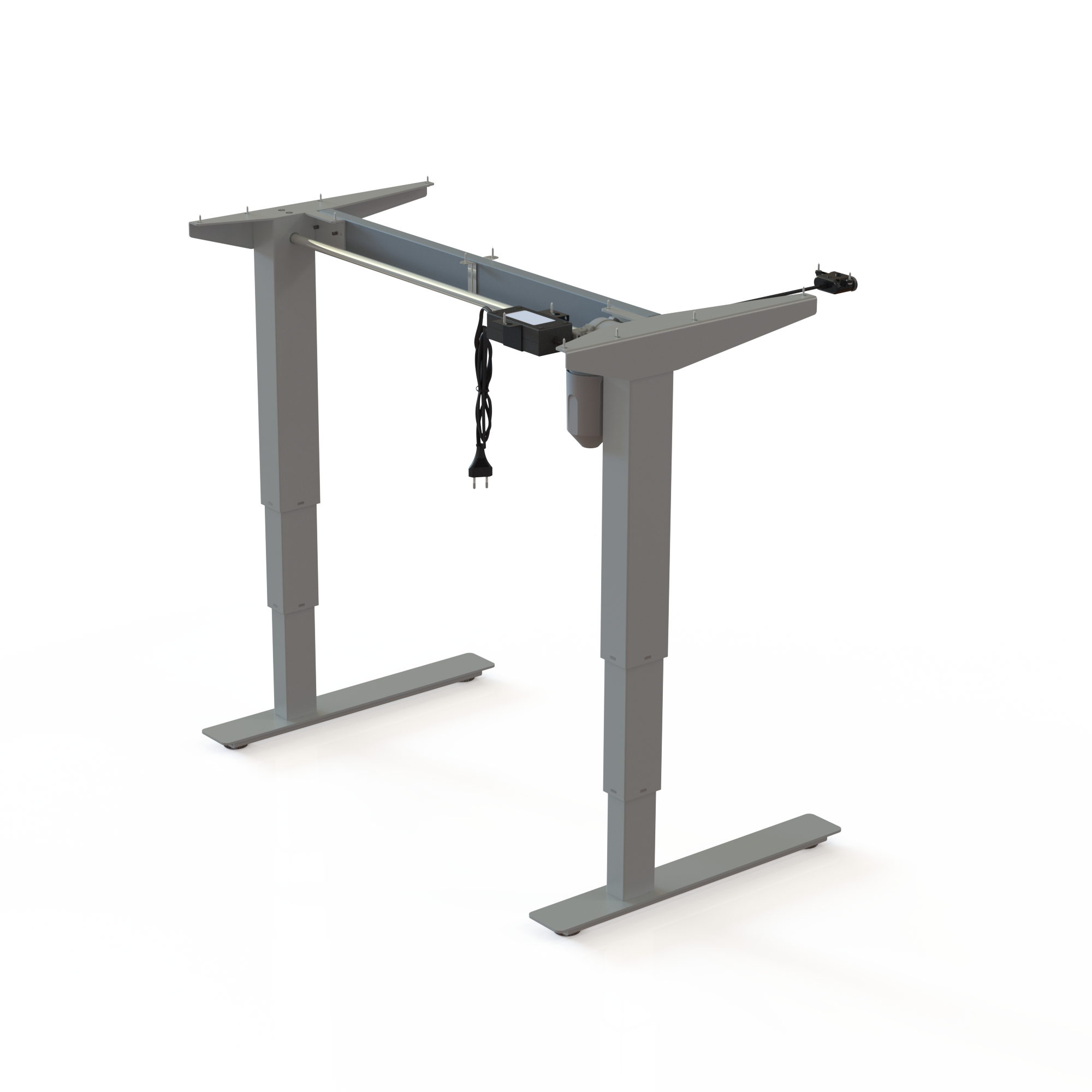 Electric Desk Frame | Width 092 cm | Silver